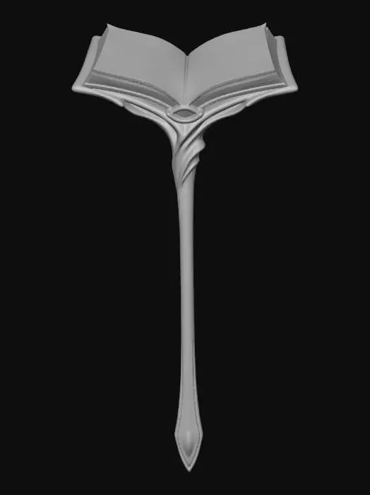 3D model for OpenBookWand