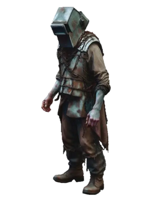 RUST EATER - Apocalyptic 3D model, vytvořený pomocí AI