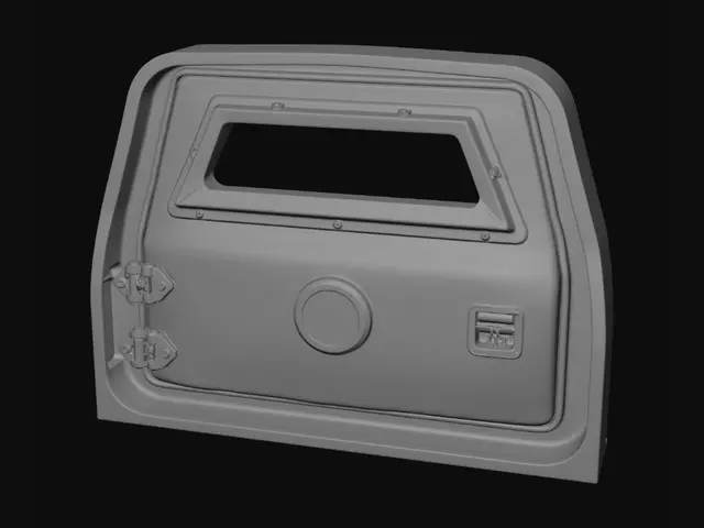 3D model for Rear hatch door