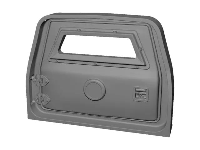 3D model for Rear hatch door