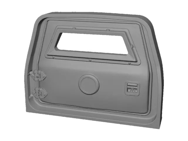 3D model for Rear hatch door