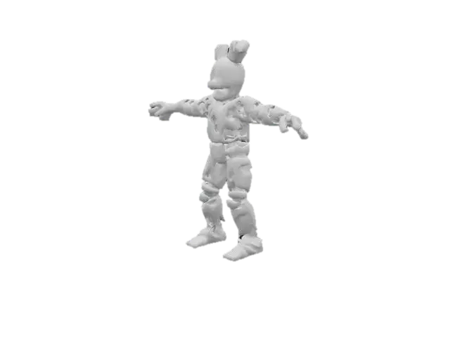 Free Springtrap 3D Models - Download Instantly | Meshy