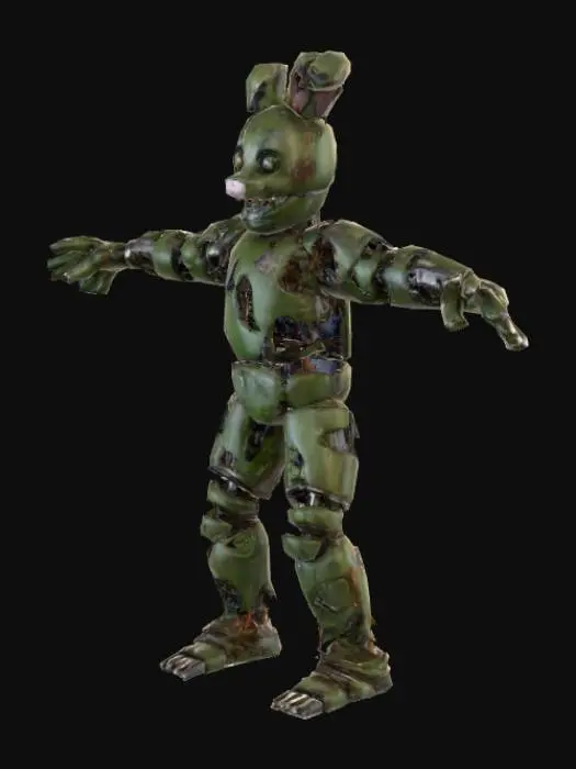Free Springtrap 3D Models - Download Instantly | Meshy