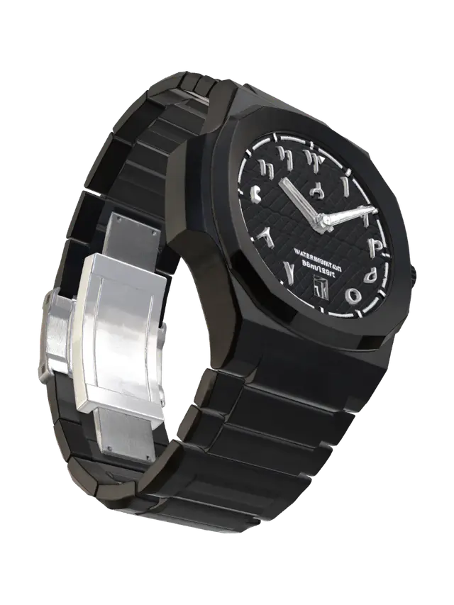 3D model for Midnight Onyx Wristwatch