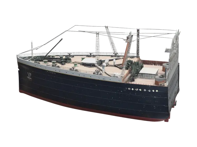 3D model for Titanic Bow