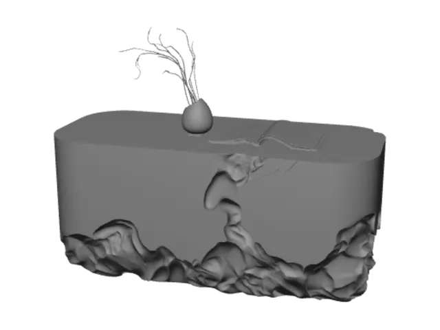 3D model for Marble Monolith