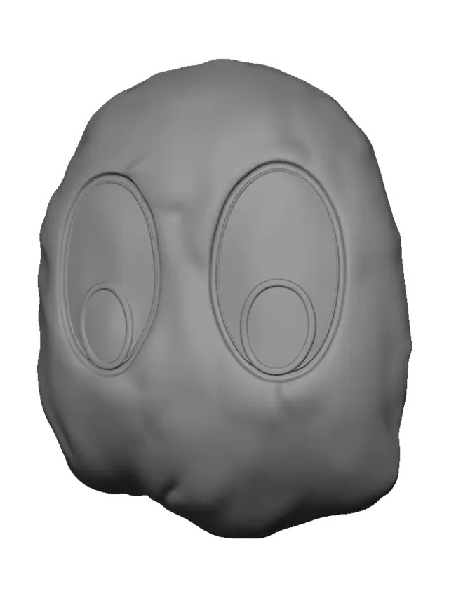 3D model for Crimson Plush Monster