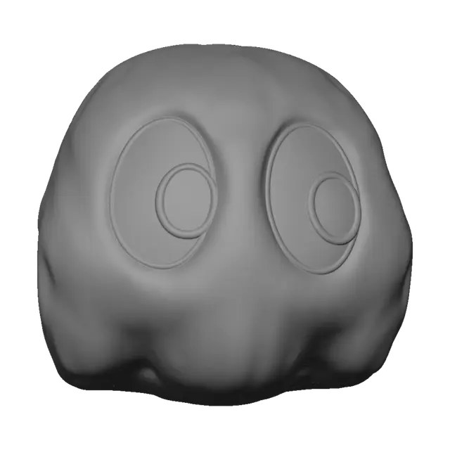 3D model for Blue Plush Ghost