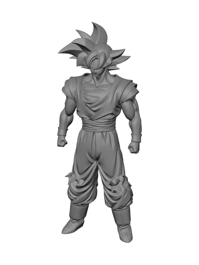3D model for Fantasy Goku Hair