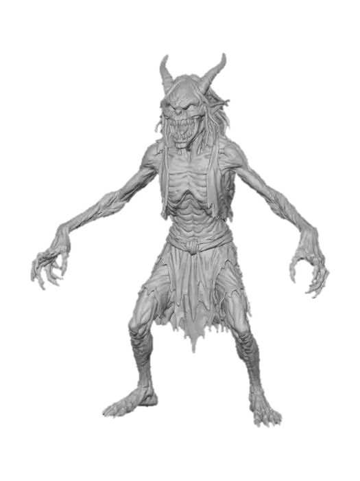 3D model for Nightmare Warden