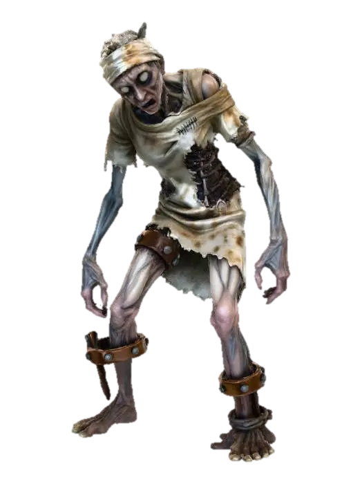 Undead Lurker 3D model, vytvořený pomocí AI