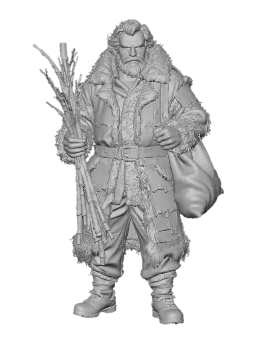 3D model for Belsnickel, #Christmas2025#
