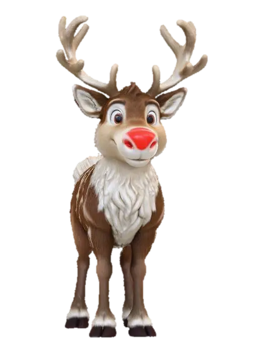 Reindeer Cheer, #Christmas2025# 3D model, vytvořený pomocí AI