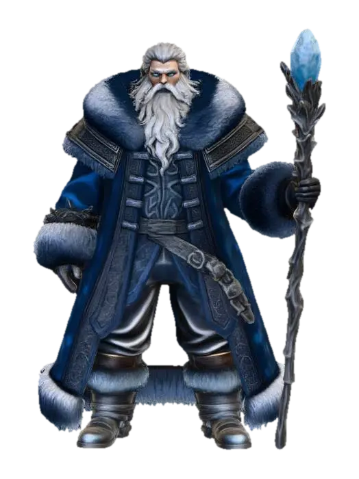 Ded Moroz, #Christmas2025# - Tradition 3D model, vytvořený pomocí AI