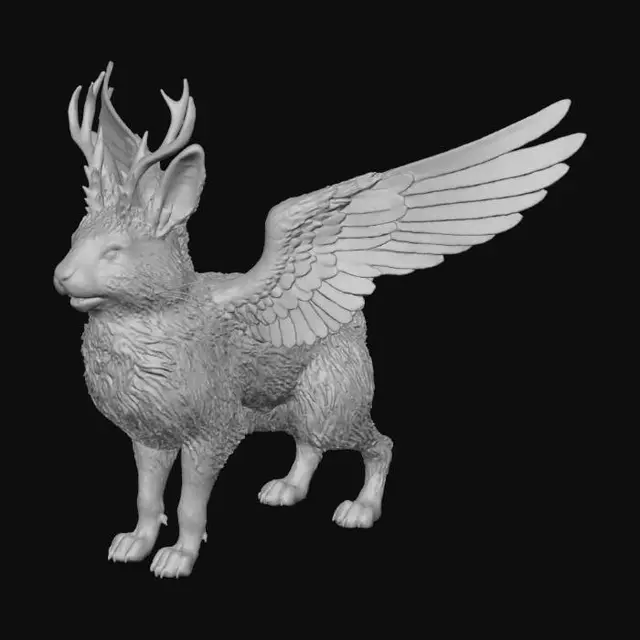 3D model for Wolpertinger, #Christmas2025#