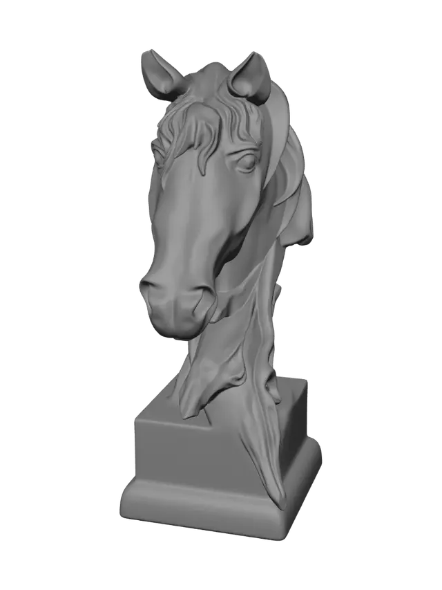 3D model for Emerald Stallion