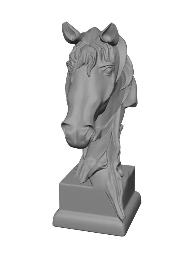 3D model for Emerald Stallion
