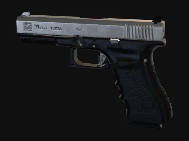 3D model for Glock 17 Gen 4 pistol