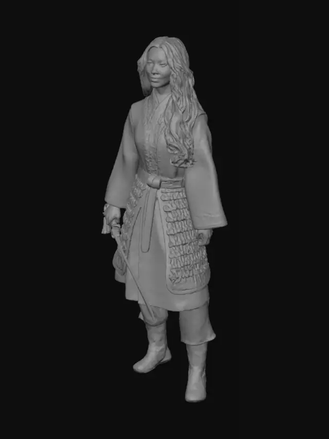 3D model for Warrior Attire