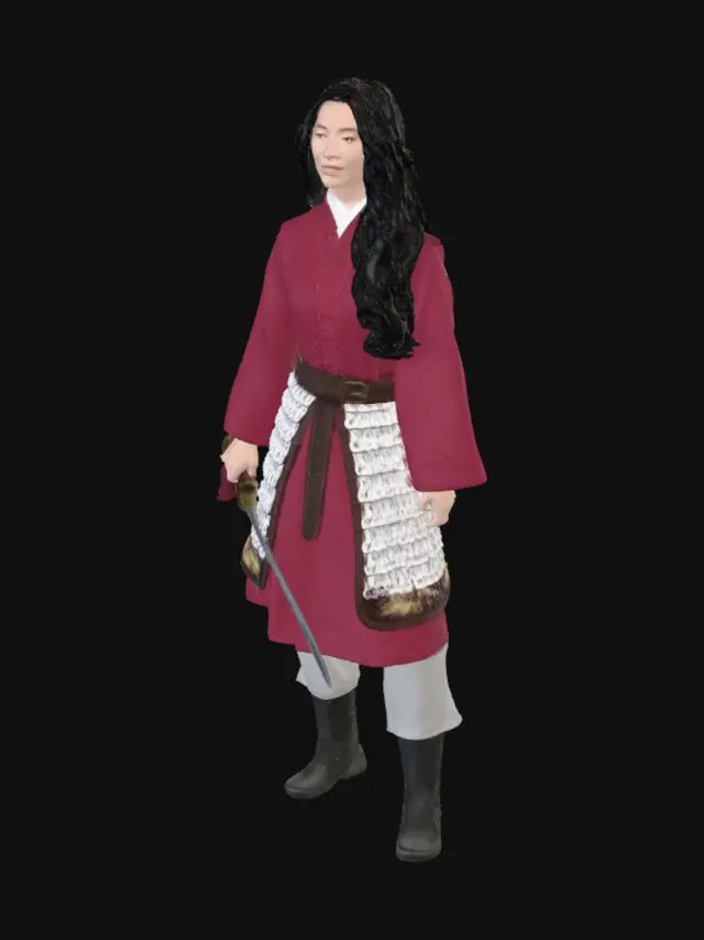 3D model for Warrior Attire