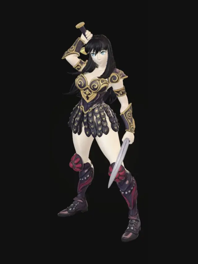 3D model for Gilded Gladiator