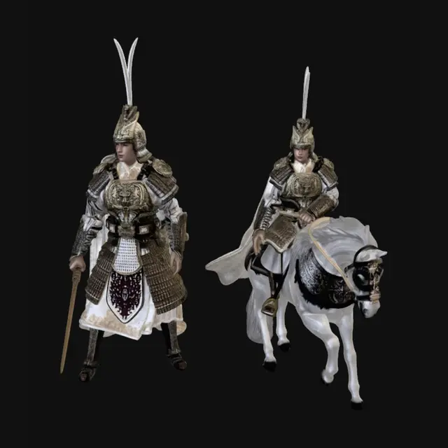 3D model for Golden Armored General