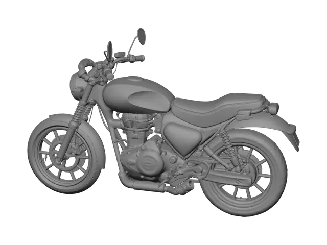 3D model for Midnight Cafe Racer