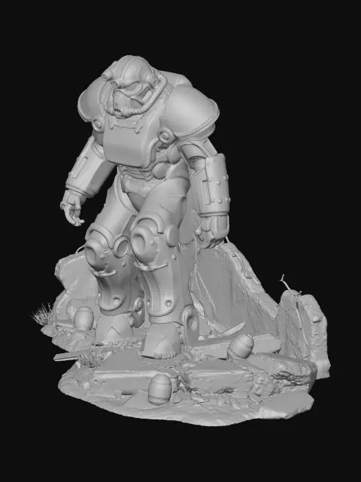 3D model for Ostern in Fallout, #EasterEgg2026#