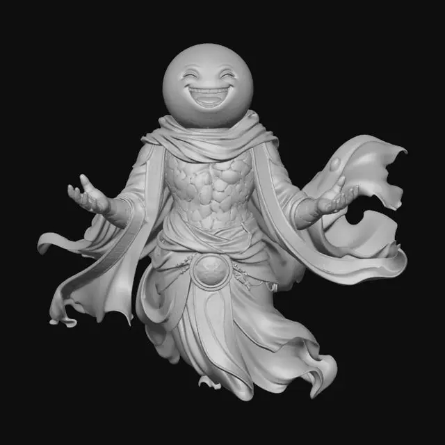 3D model for Friedliche Lachende Chaosgott