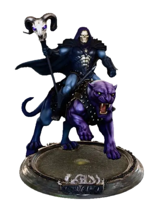 Dark Conqueror 3D model, vytvořený pomocí AI