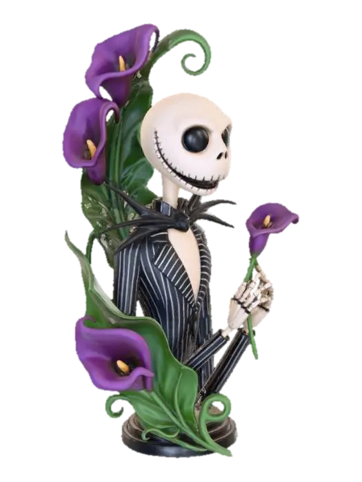 Modello 3D Skeleton in Bloom - Jack, generato dall’IA