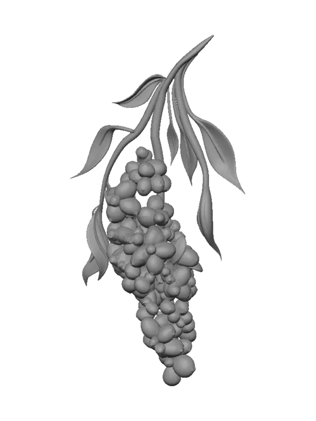 3D model for Cascade of Blooms