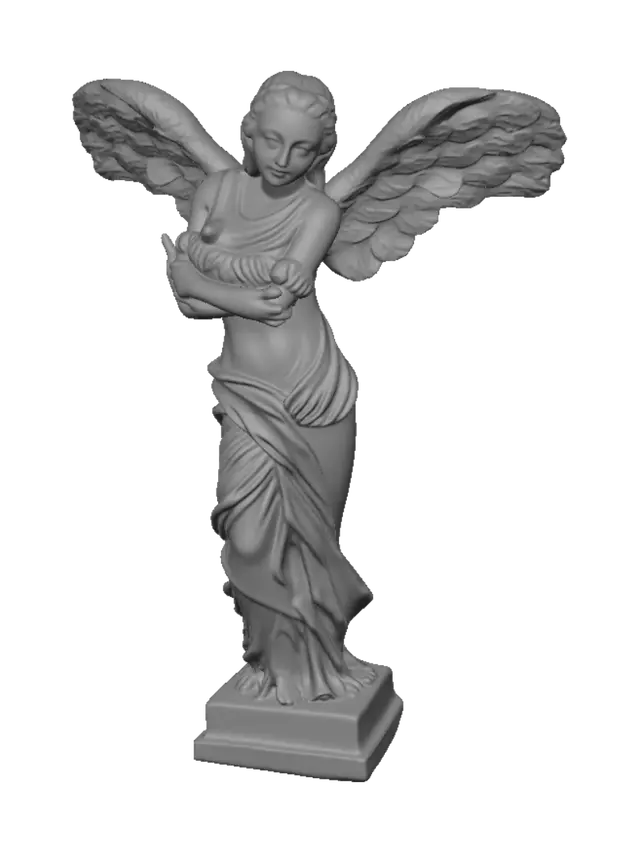 3D model for Cat in the Arms of an Angel
