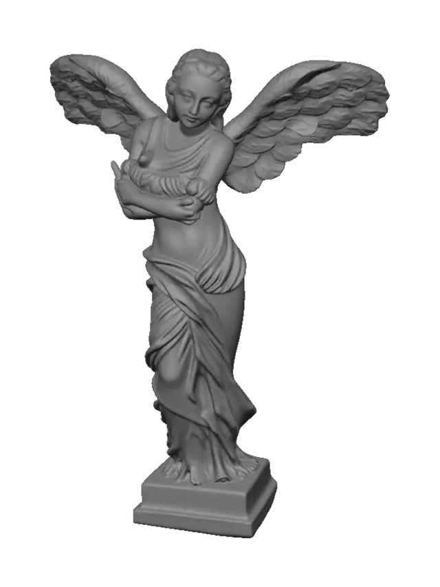 3D model for Cat in the Arms of an Angel