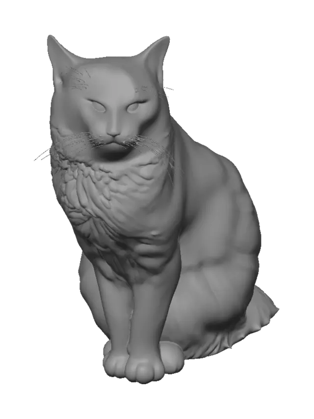 3D model for The Workshop Cat