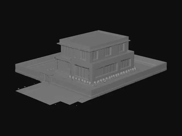 3D model for Modernist Haven
