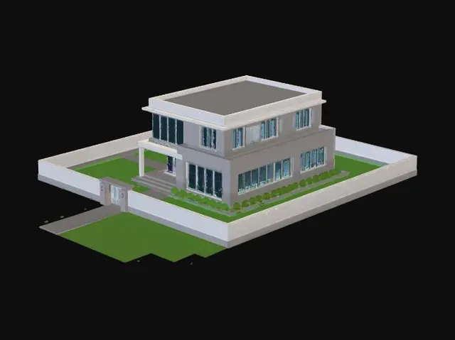 3D model for Modernist Haven