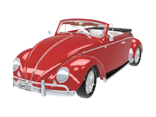 3D model for Red Convertible Classic