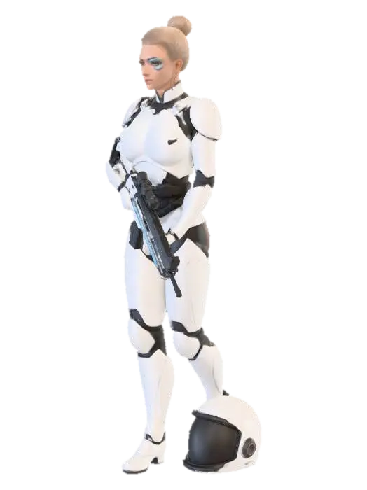 Nova Sentinel - Of 3D model, vytvořený pomocí AI