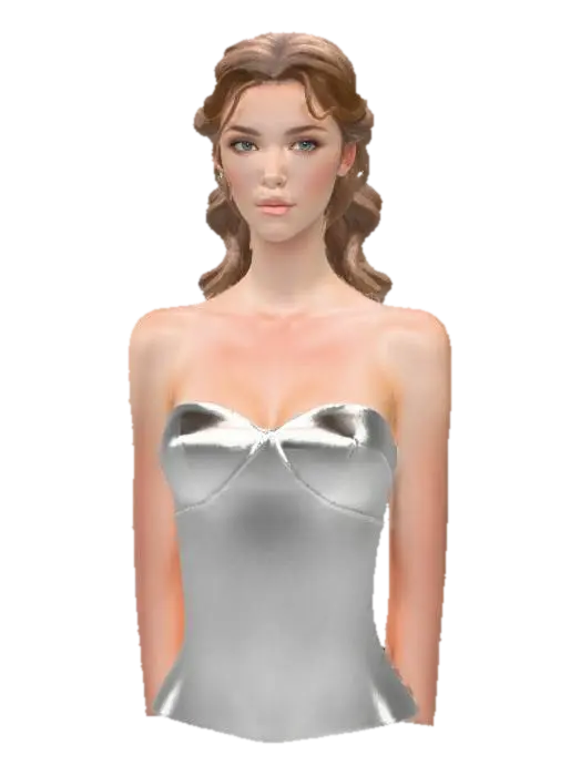 Ivory Elegance - Refined 3D model, vytvořený pomocí AI