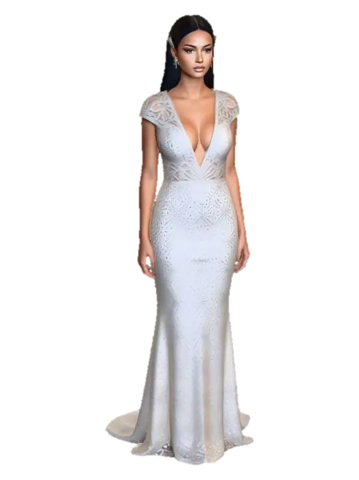 Starlit Elegance - Stars 3D model, vytvořený pomocí AI
