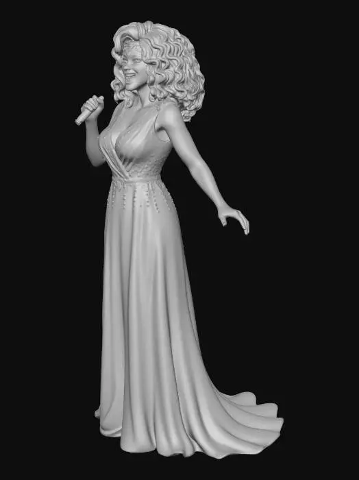 3D model for Golden Stage Diva