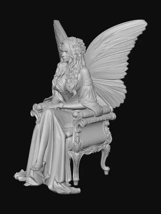3D model for Butterfly Empress
