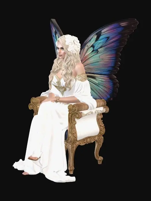 3D model for Butterfly Empress
