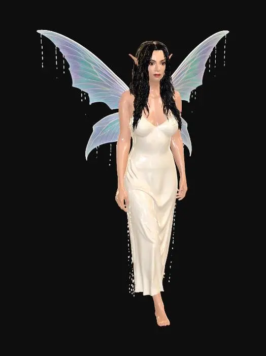 3D model for Crystal Pool Fairy