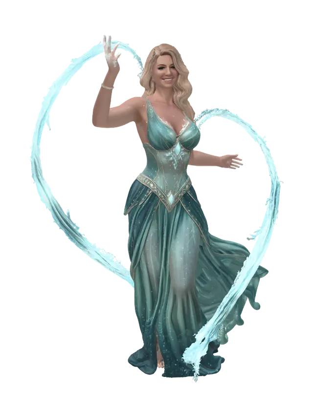 3D model for Aqua Enchantress