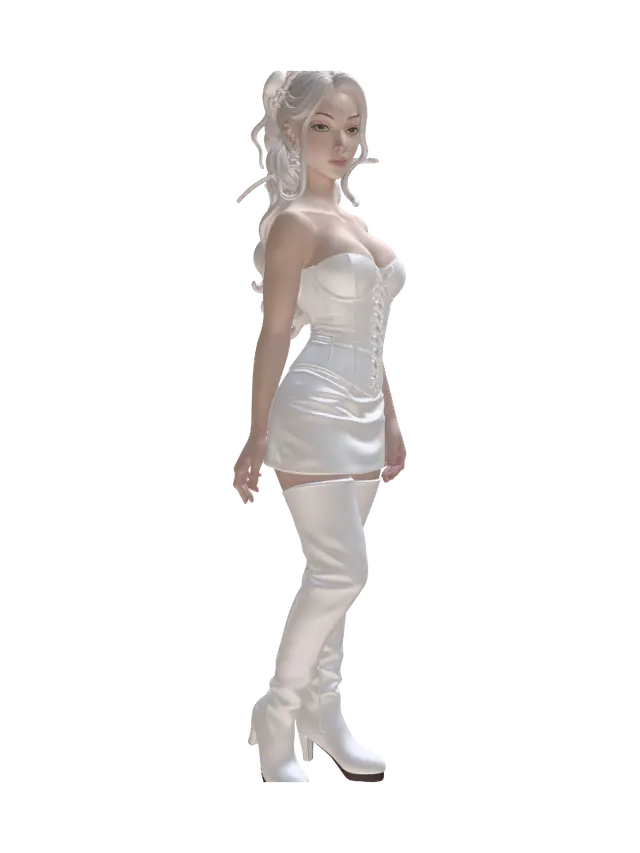 3D model for Ivory Enchantress