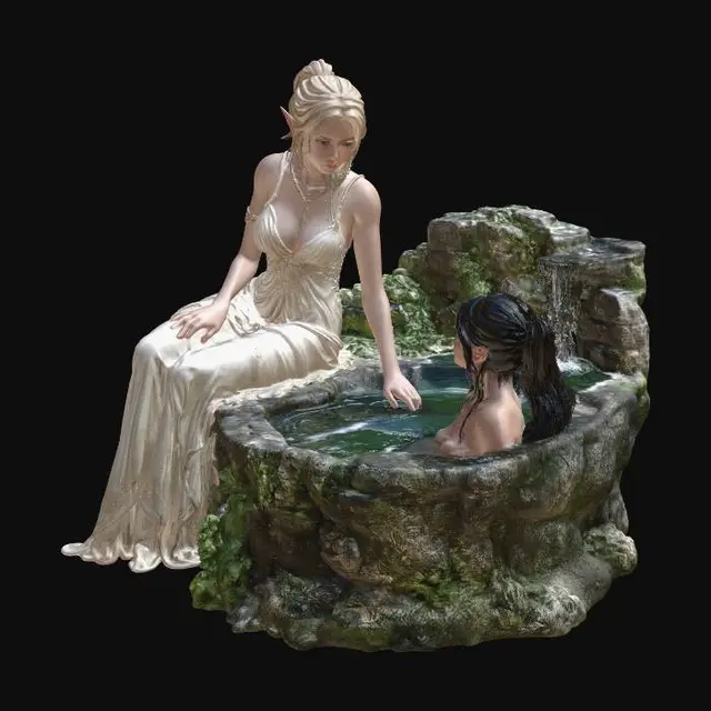 3D model for Elven Reverie at the Stone Pool