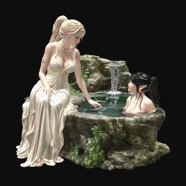 3D model for Elven Reverie at the Stone Pool