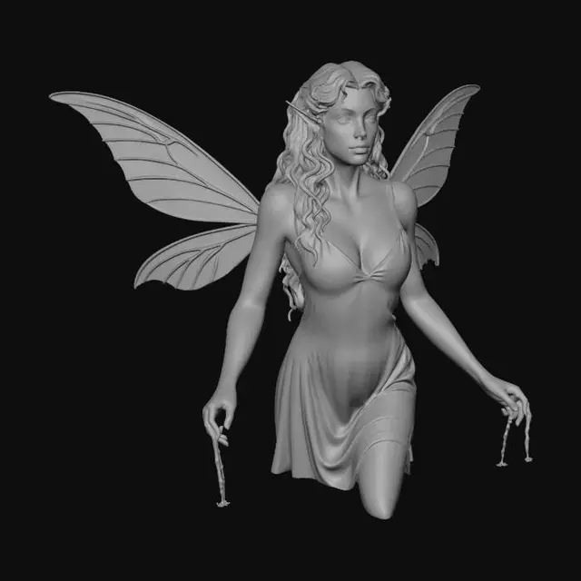 3D model for Moonlit Cascade Fairy